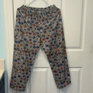 NFL Kids Pajama Bottoms - Gray with Team Logos